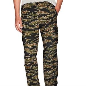 Obey men’s tiger camo pants